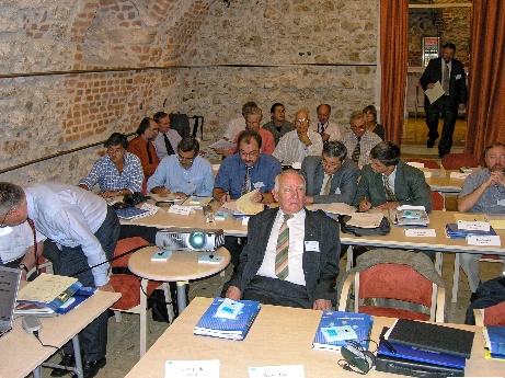 In the meeting room
