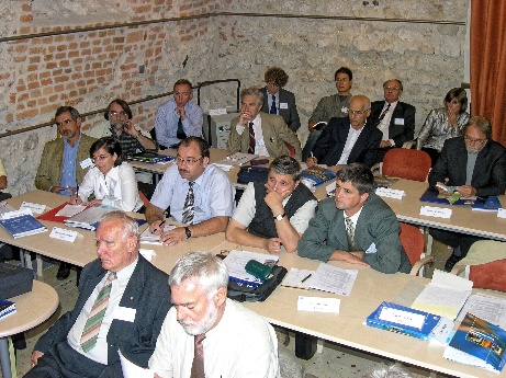 In the meeting room