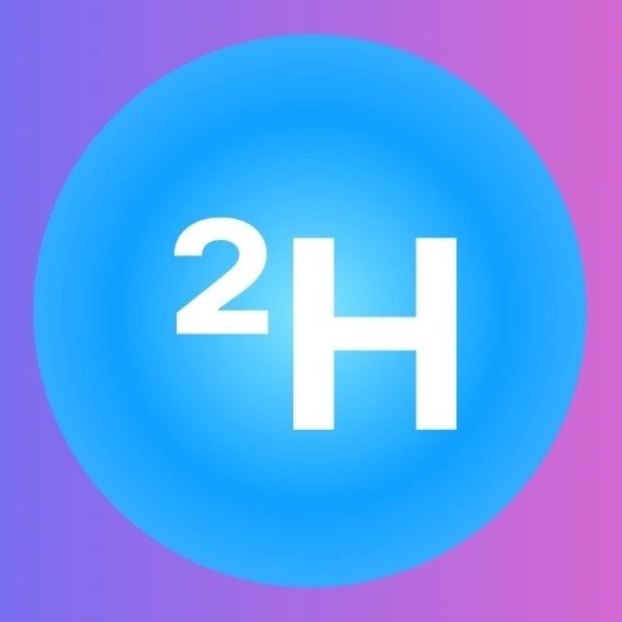 2H symbol deuteru